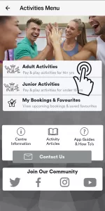 Activities Screen